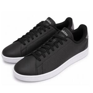 Adidas Advantage Base 2.0 Black White Cloudfoam Sneakers Shoes Mens US 8.5 NWOT